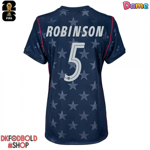 Forente stater Antonee Robinson #5 Udebanetrøje Dame VM 2026 Kort ærmer